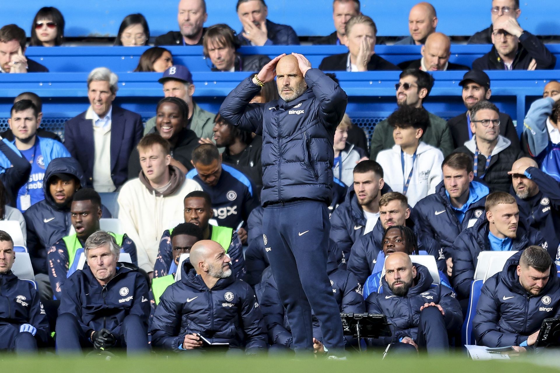 Chelsea head coach Enzo Maresca
